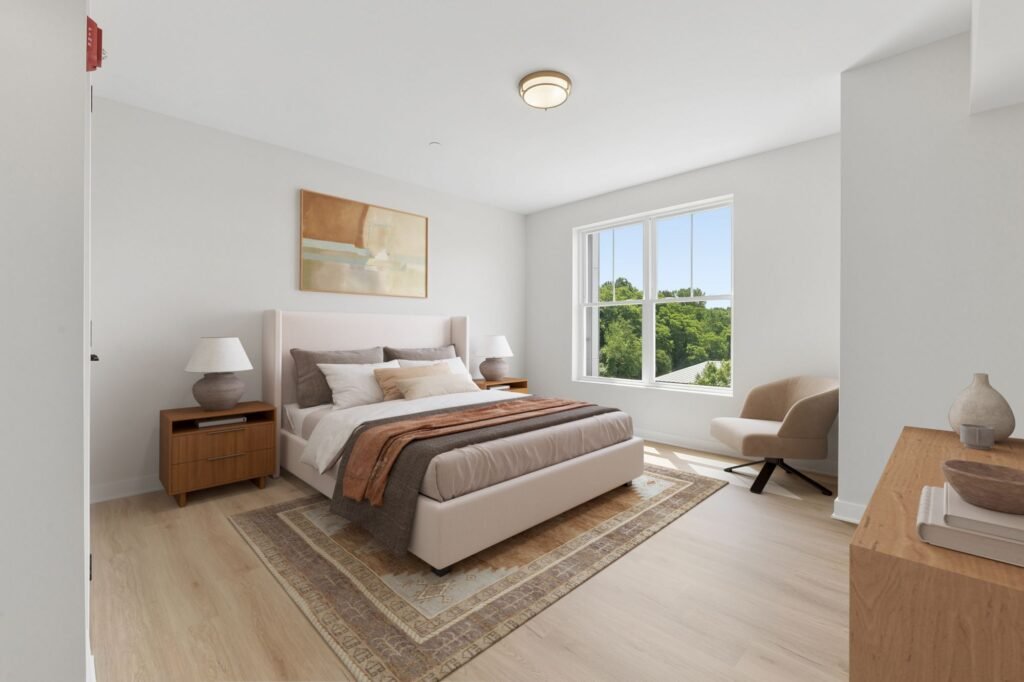 Residence 301 at The Atkinson Reserve — virtually staged interior