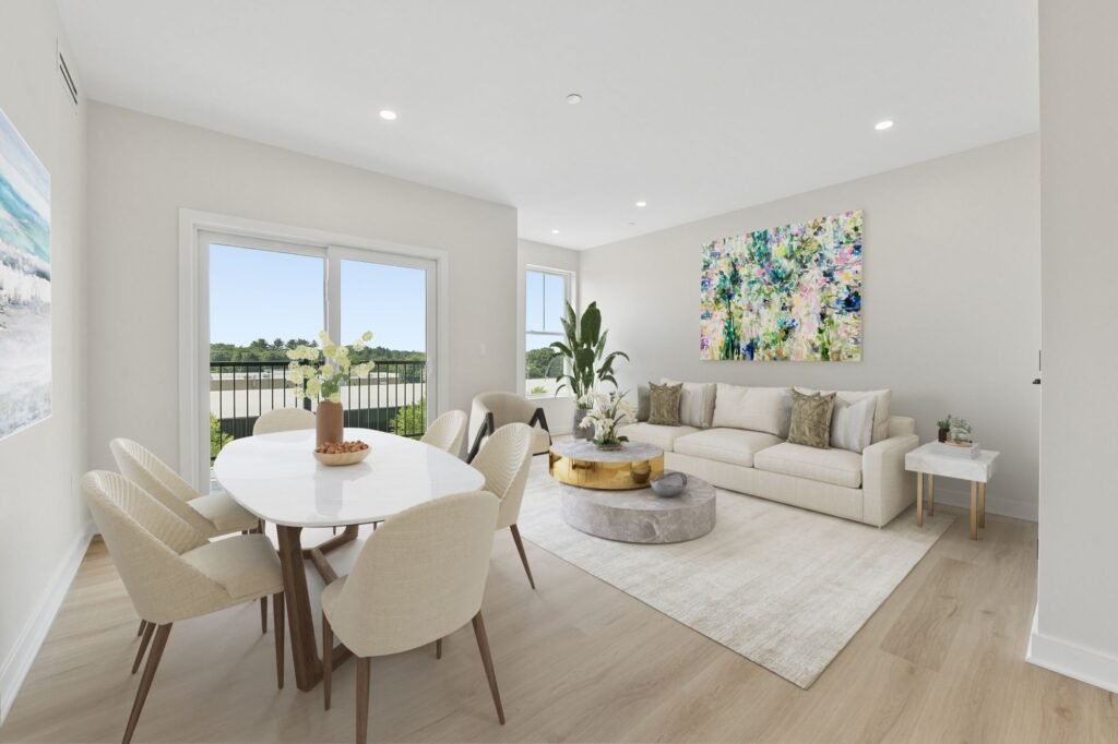 Light-filled residence interior
