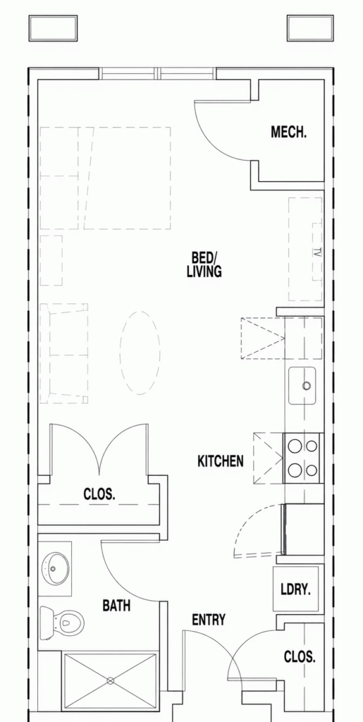 Residence 103 — 2D Floor Plan